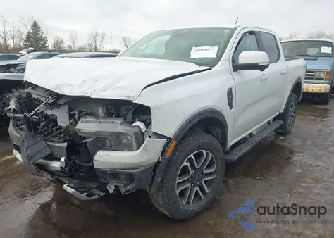 2024 Ford Ranger Lariat from USA, damaged, VIN 1FTER4KH8RLE20428